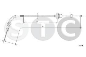 STC T481533 - CABLE ACELERADOR Y 10 ALL MOT. FIRE