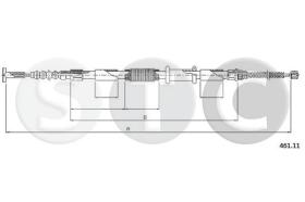 STC T481314 - CABLE FRENO BRAVA 1,6-1,8-DS ANTISKID