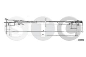 STC T480781 - CABLE CUENTAKILOMETROS AX ALL   MM.??3