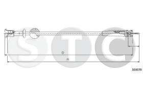 STC T480784 - CABLE CUENTAKILOMETROS XANTIA MM.??910