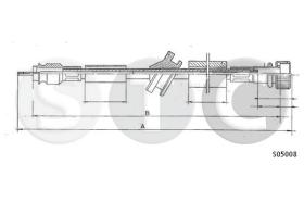 STC T480918 - CABLE CUENTAKILOMETROS 200-230-220-240