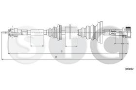STC T480919 - CABLE CUENTAKILOMETROS 190 ALL 5 SPEED