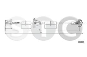 STC T482292 - CABLE CUENTAKILOMETROS MICRA ALL    MM