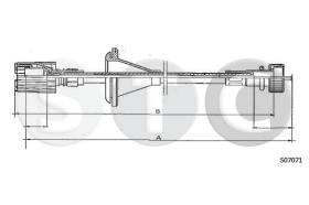 STC T481180 - CABLE CUENTAKILOMETROS REGATA ALL MM.?