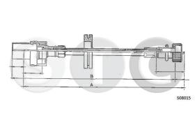 STC T481730 - CABLE CUENTAKILOMETROS ESCORT MM.??850