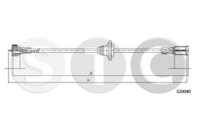 STC T482447 - CABLE CUENTAKILOMETROS OMEGA 1,8-2,0-2