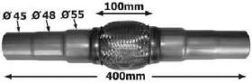 STC T402046 - FLEXIBLE ESCAPE 400/100MM