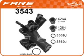 FARE 3543 - TAPA TERMOSTATO VW POLO-GOLF 1.9D
