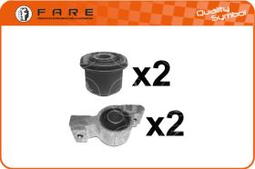 FARE KS008 - KIT SILEMBLOC TRAP.SUS.PEUGEOT 406
