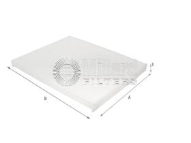 Millard MC72770 - MILLARD CABIN FILTER