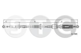 STC T480739 - *** CABLE CAMBIO JUMPER 2,5D-2,8DTI