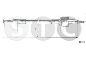 STC T481691 - *** CABLE EMBRAGUE SIERRA 1,6