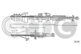 STC T481922 - *** CABLE EMBRAGUE PRELUDE