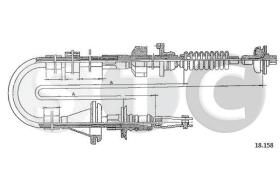 STC T481928 - *** CABLE EMBRAGUE ACCORD ALL