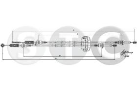 STC T482291 - *** CABLE CAMBIO PRIMASTAR ALL GEARPK6