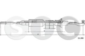 STC T482399 - *** CABLE EMBRAGUE RECORD E 1,7 - 2,0