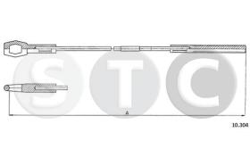 STC T483605 - *** CABLE EMBRAGUE 1200 (36HP) KAFER
