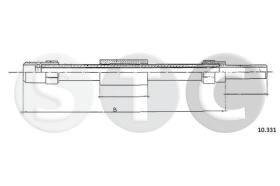STC T483622 - *** CABLE EMBRAGUE TRANSPORTER