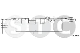 STC T481034 - CABLE FRENO CLASSE EALL SX-LH