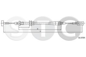 STC T481395 - CABLE FRENO DAILY 35C ALL (DISC BRAKE)