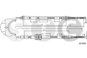 STC T481794 - CABLE FRENO ESCORT 1,4-1,6-1,8 INC.SW