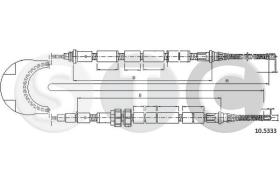 STC T481795 - CABLE FRENO ESCORT VAN/COURIER (I)