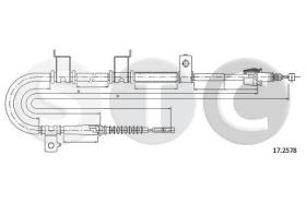 STC T482007 - CABLE FRENO I-30 ALLDX-RH