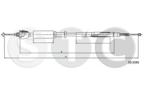 STC T482179 - CABLE FRENO 75 ALL CH.3D280038- DX/SX-
