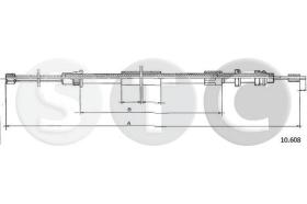 STC T482767 - CABLE FRENO 305 ALL DX/SX-RH/LH