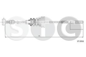 STC T483492 - CABLE FRENO CAMRY ANT.-FRONT