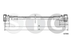 STC T481175 - CABLE CUENTAKILOMETROS 126 MM.?2480