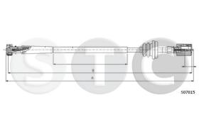 STC T481243 - CABLE CUENTAKILOMETROS CINQUECENTO SPO