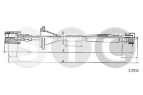 STC T482081 - CABLE CUENTAKILOMETROS Y 10 ALL EXC. 4
