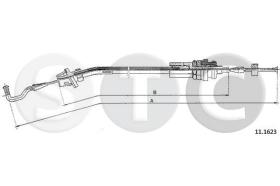 STC T480685 - CABLE ACELERADOR 316I