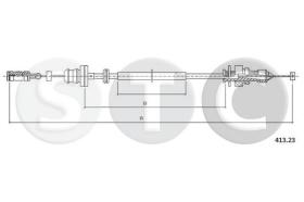 STC T481552 - CABLE ACELERADOR PUNTO 85 1,2 16V