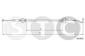 STC T483297 - CABLE ACELERADOR FAVORIT NUOVO MOD. (N