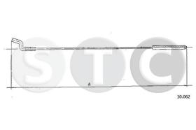 STC T483781 - CABLE ACELERADOR 1200 KAFER