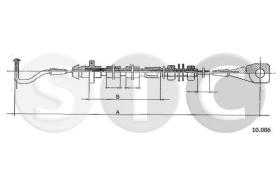 STC T483791 - CABLE ACELERADOR GOLF GTI