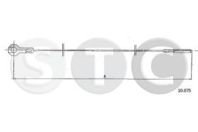 STC T483803 - CABLE ACELERADOR TRANSPORTER 1,2 - 1,5