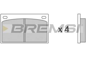BREMSI BP2035 - B. PADS LANCIA, MITSUBISHI, VOLVO