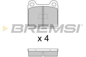 BREMSI BP2054 - B. PADS VW, AUDI