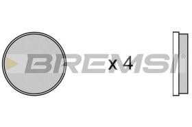 BREMSI BP2067 - B. PADS CITROEN 2 CV