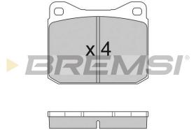 BREMSI BP2097 - B. PADS MERCEDES-BENZ