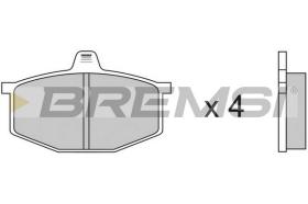 BREMSI BP2124 - B. PADS RENAULT