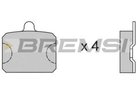 BREMSI BP2126 - PASTILLA DE FRENO