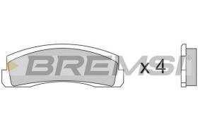 BREMSI BP2138 - B. PADS LADA