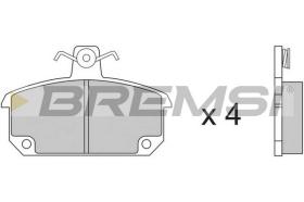 BREMSI BP2153 - B. PADS RENAULT RENAULT 12 RENAULT RENAU