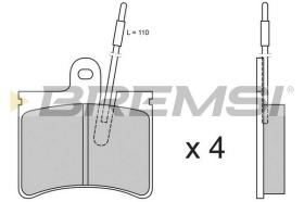 BREMSI BP2161 - B. PADS CITROEN