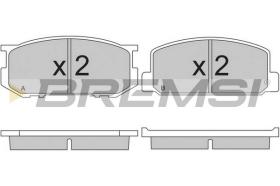 BREMSI BP2165 - B. PADS TOYOTA