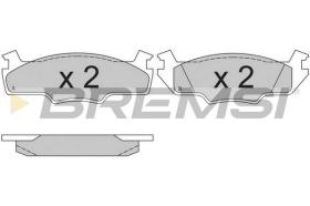 BREMSI BP2166 - B. PADS VW